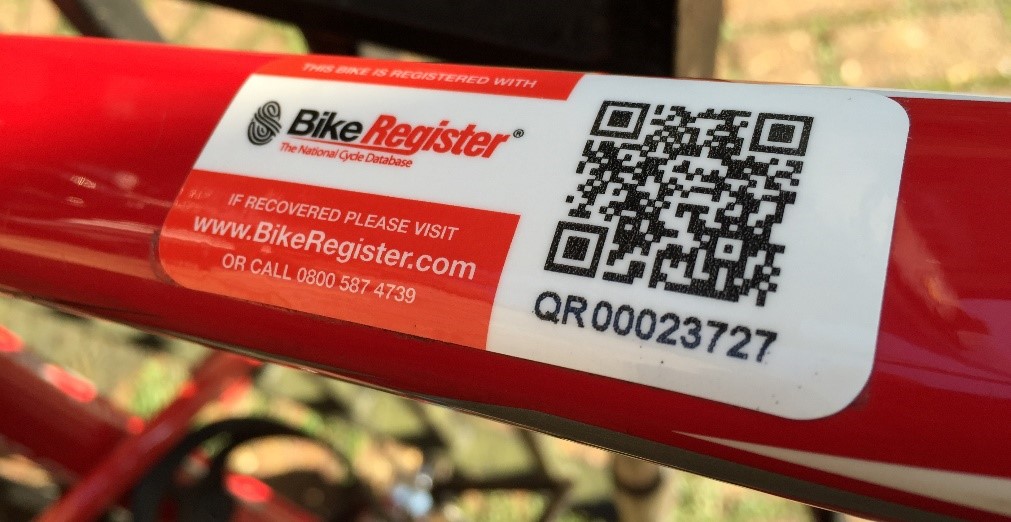 BikeRegister security