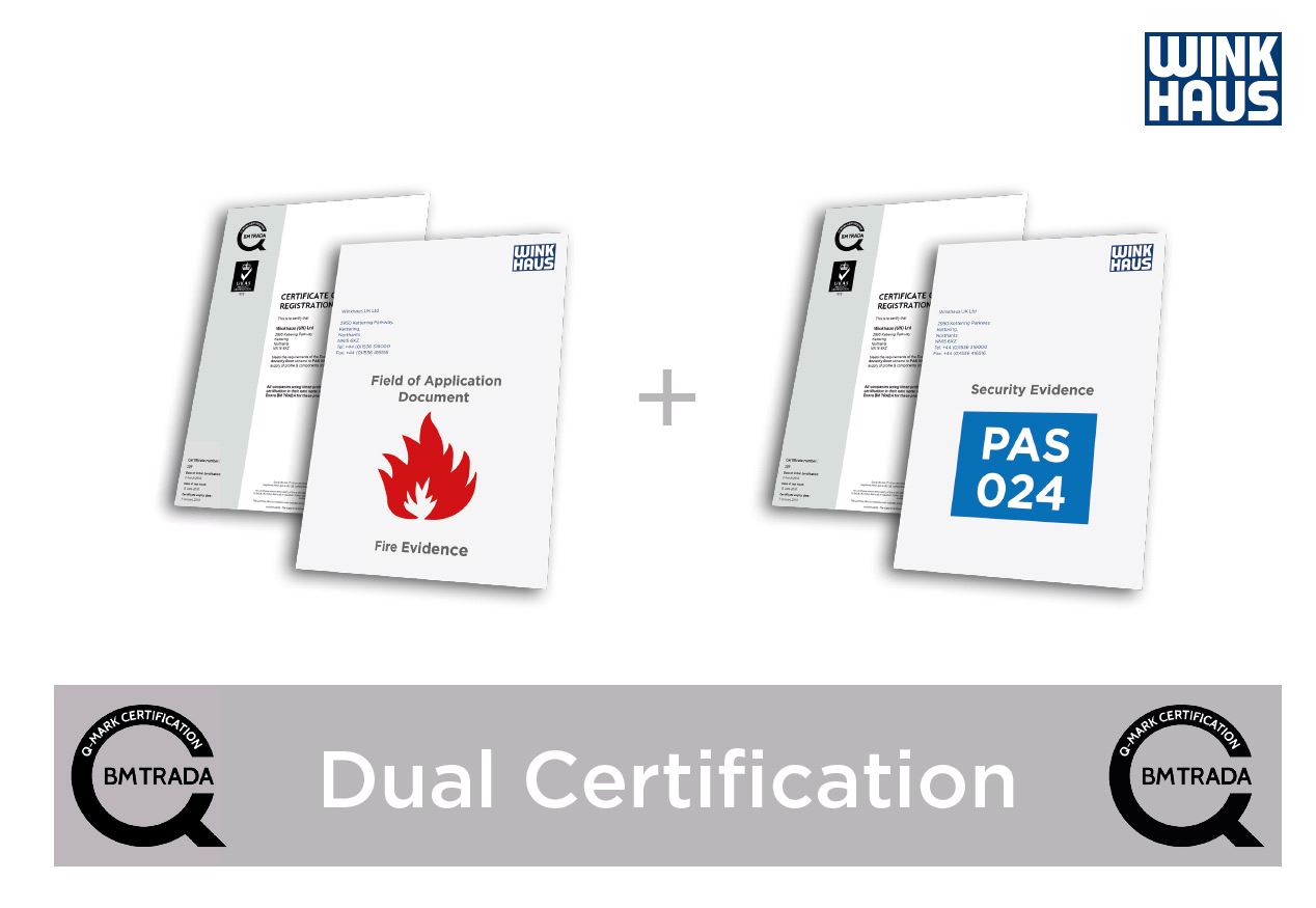Winkhaus Dual Certification