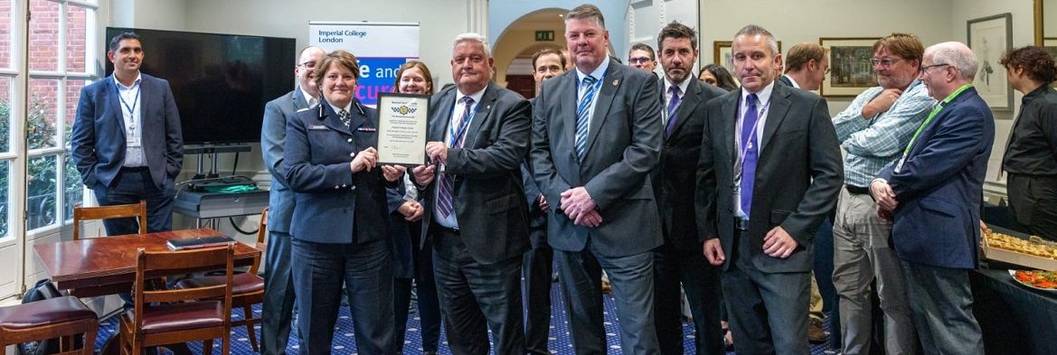 Imperial College achieves Secured Environments police award for security