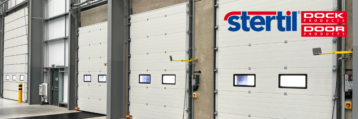 Stertil Achieves Secured by Design Accreditation for Overhead Sectional Doors