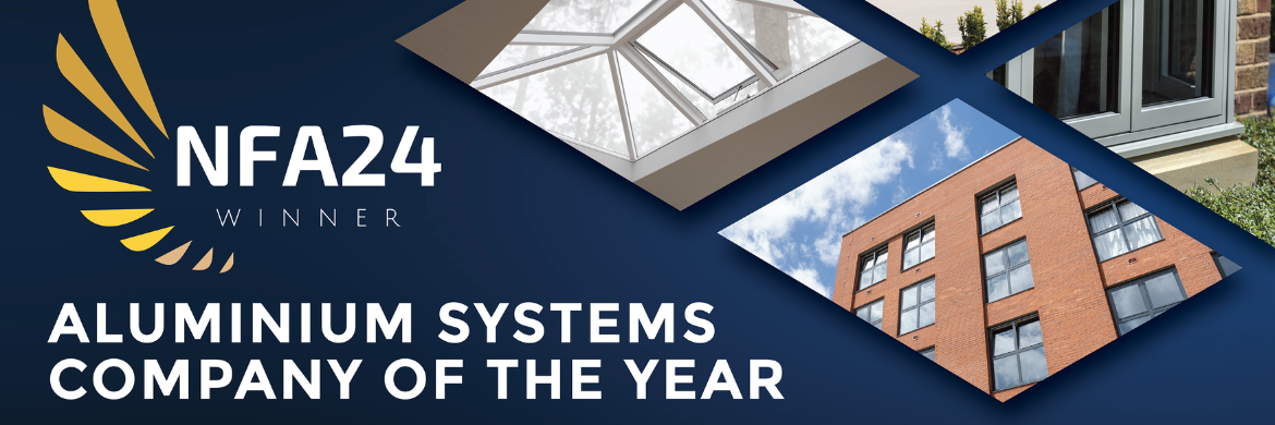 Sheerline Voted Aluminium Systems Company of the Year by Industry Peers at National Fenestration Awards 2024